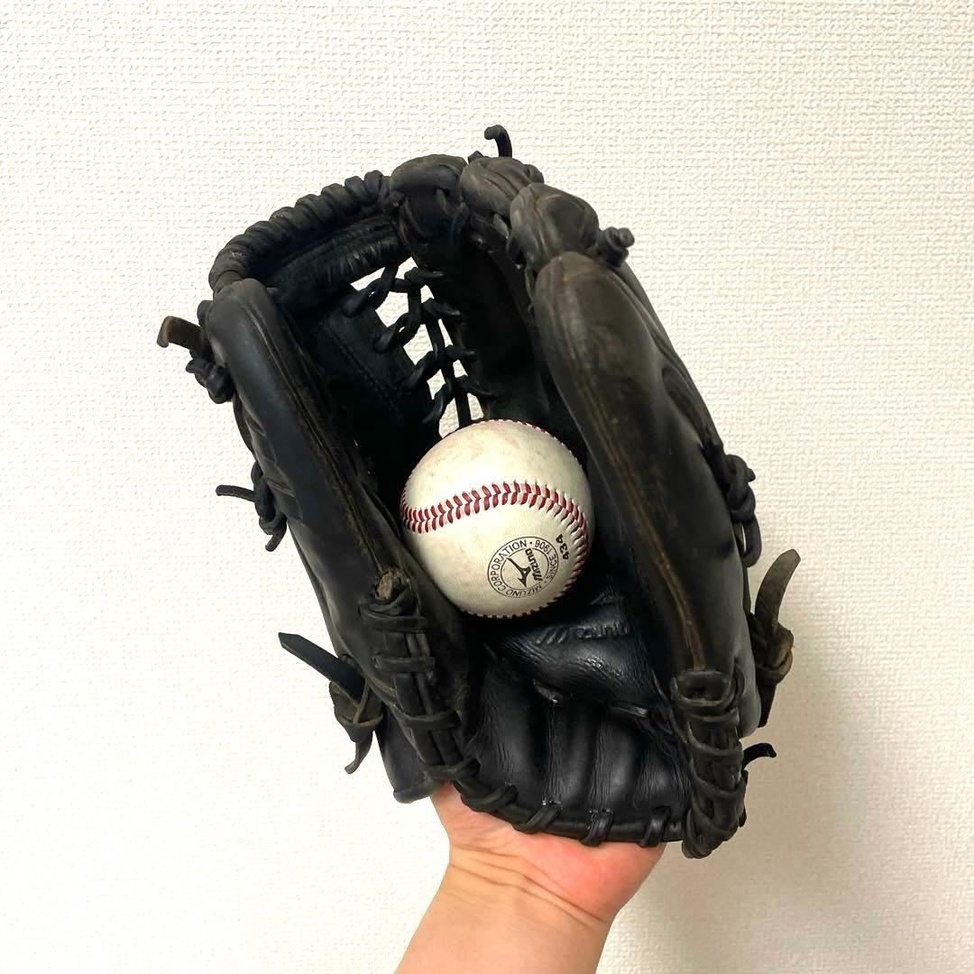 243 ミズノプロ キップレザー 即戦力 硬式 内野手用グローブ