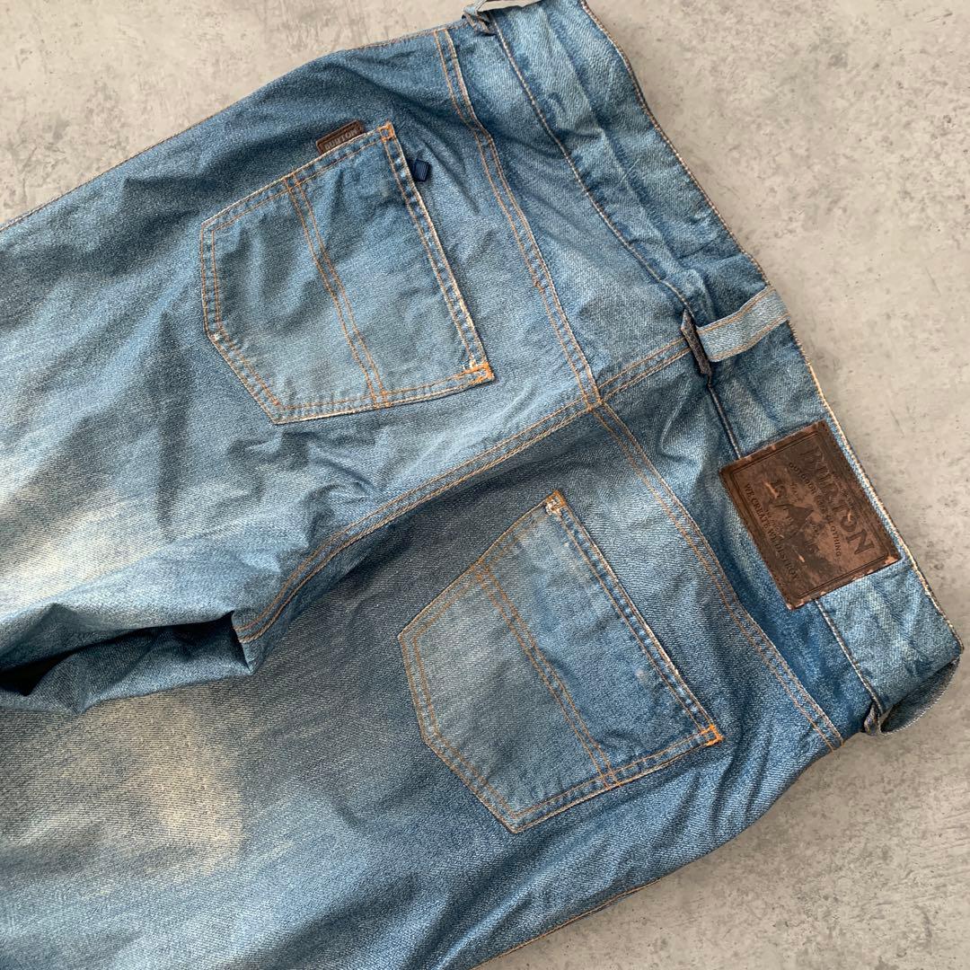 未使用級✨バートンBURTON GORE-TEXスノボウェアMメンズブルー