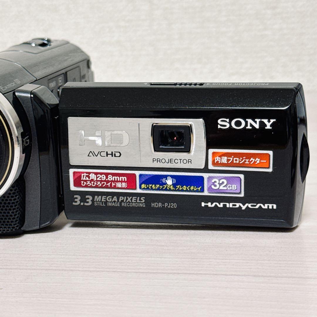 2105【美品】SONY ソニー HDR-PJ20 Handycam