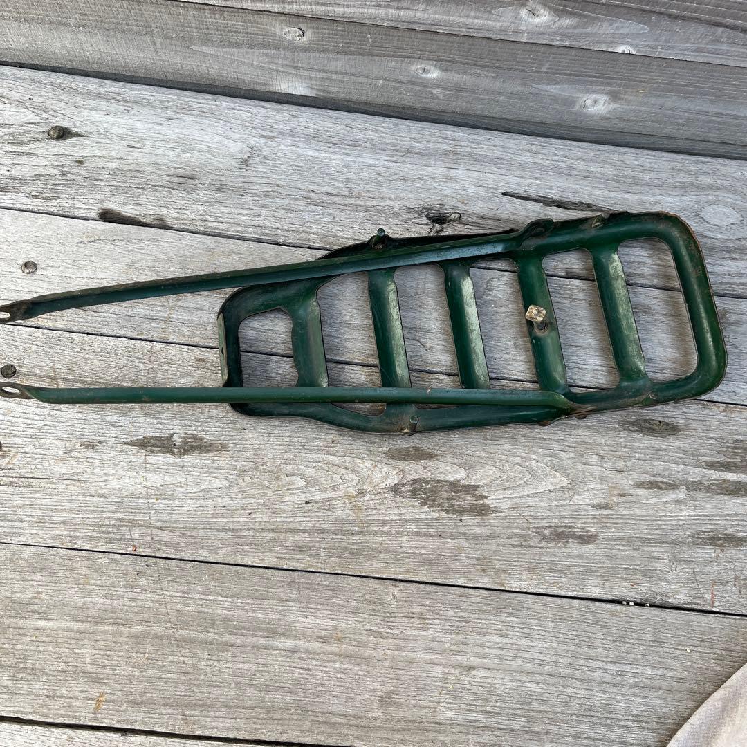 アンティーク！自転車荷台