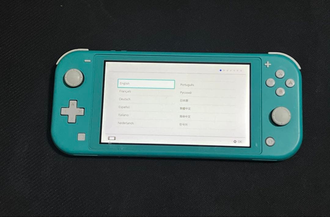 Switch light ターコイズ ジャンク品
