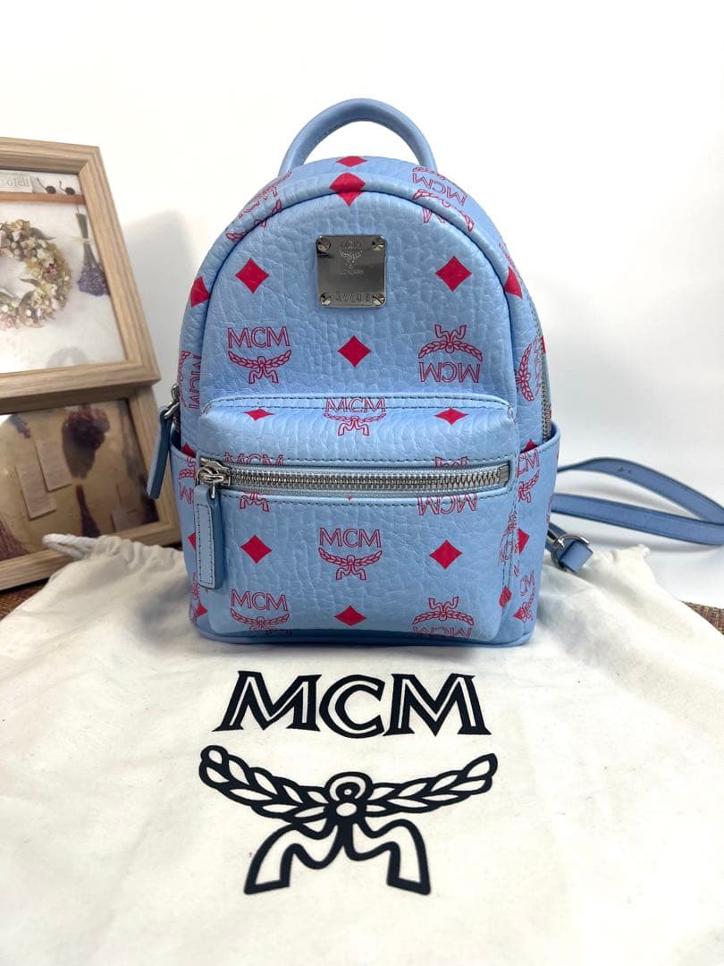 ✨極美品✨MCM エムシーエム ヴィセトス ミニレザーリュック バックパック