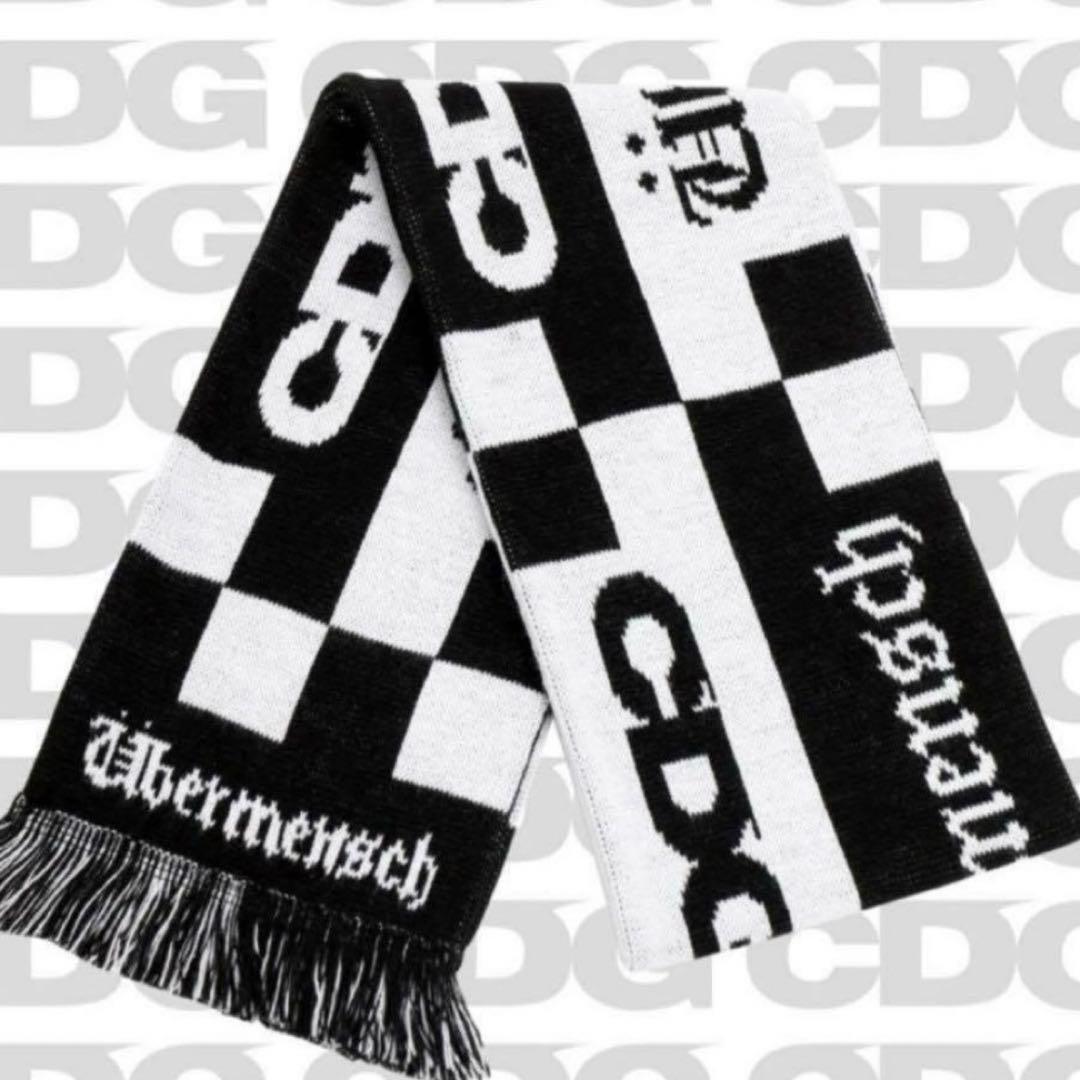 CDG × G-DRAGON CHECKERED STOLE ストール　マフラー