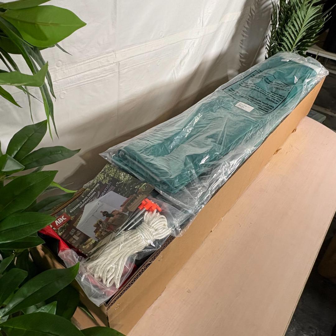 ABCCANOPY タープテント 3mx3m 2.5mx2.5m 横幕4枚 大型