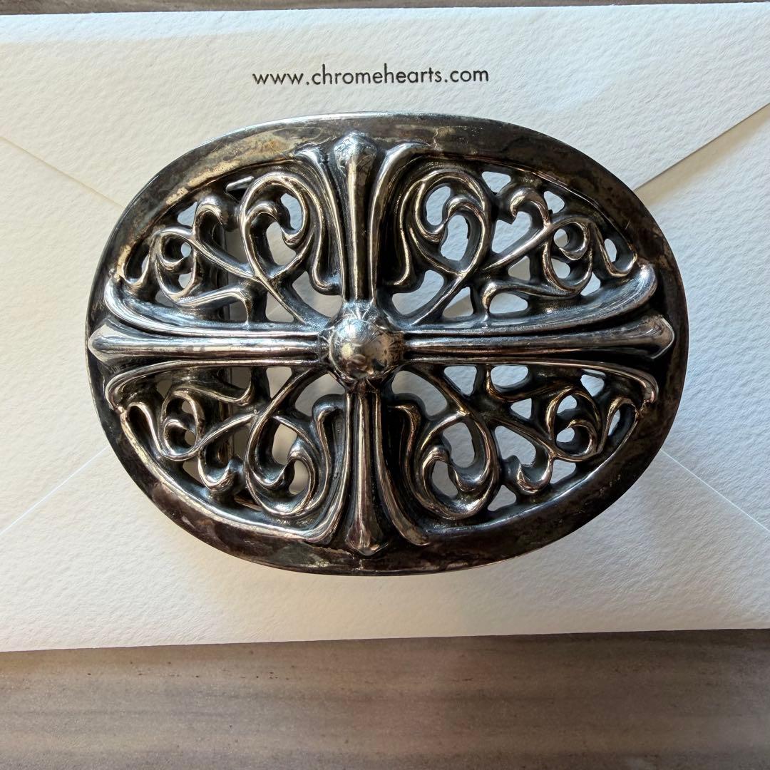 Chrome Hearts シルバー925 オーバルバックル1.5