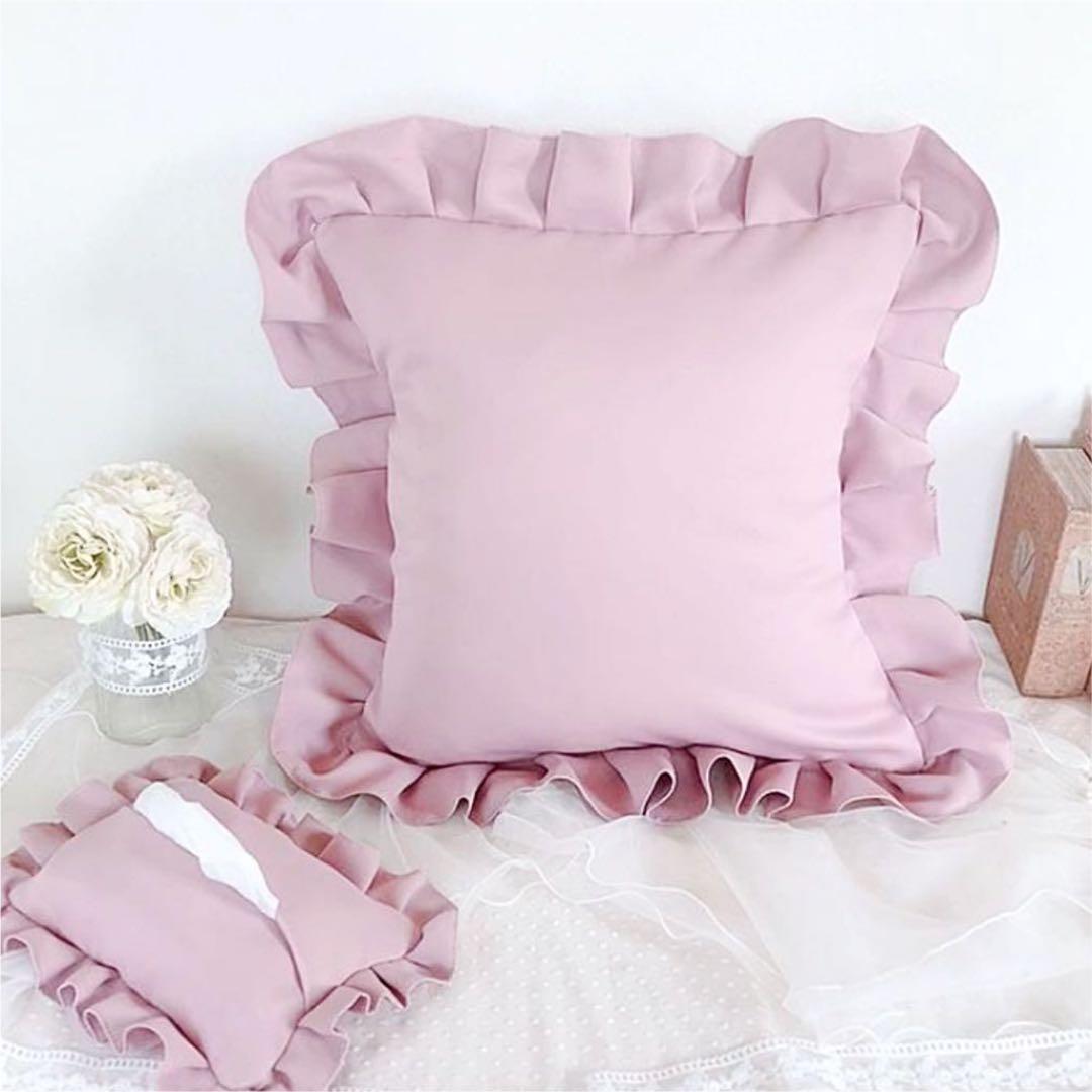 R様ご確認ページ♡フリルクッションカバー・フリルティッシュカバー