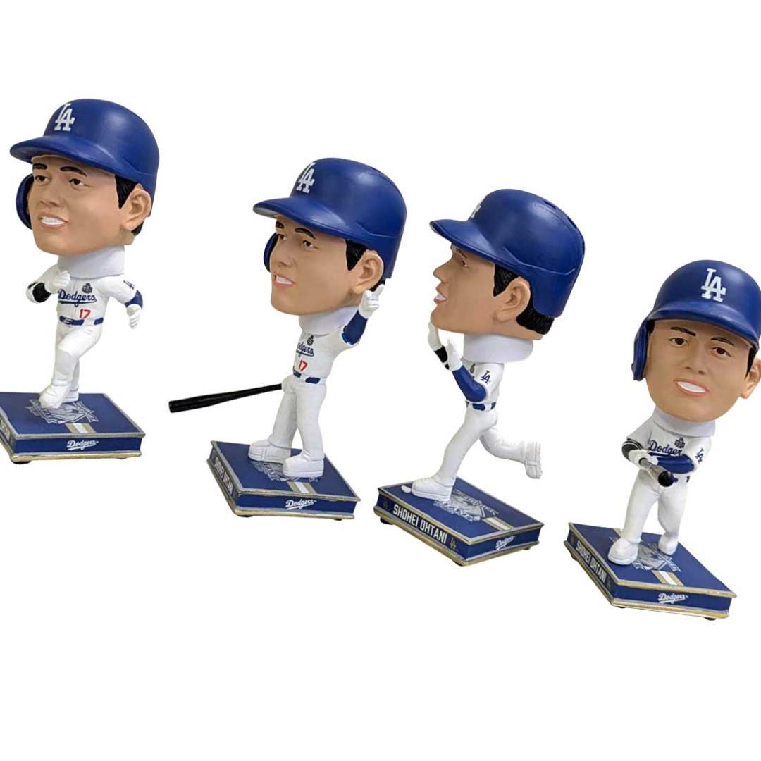 値下げ中 大谷翔平 ボブルヘッド 4点セット 2024ワールドシリーズ優勝記念