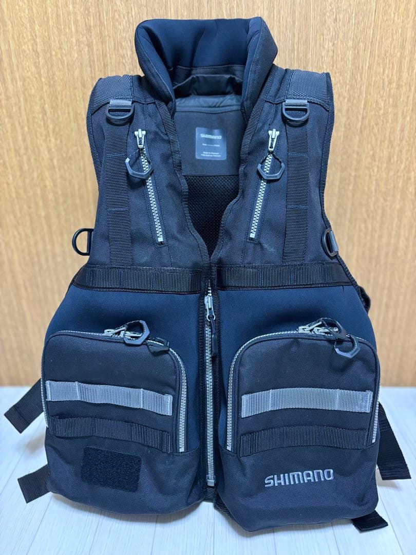 シマノ(SHIMANO) ロックショアタフベスト VF-229X ブラック フ…