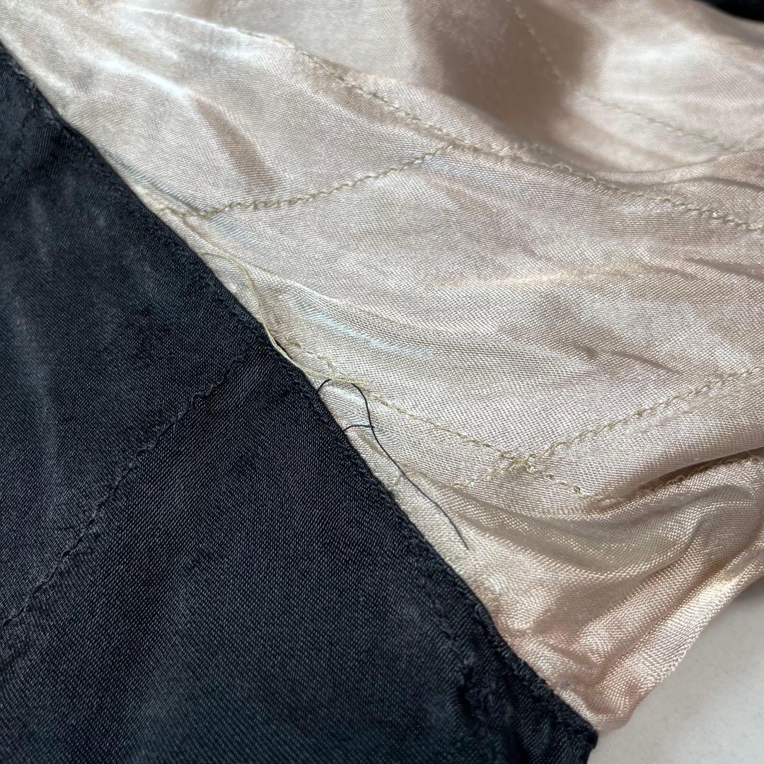 Yasuyuki Ishii スカジャン 龍 鷹 桜 リバーシブル ブラック L