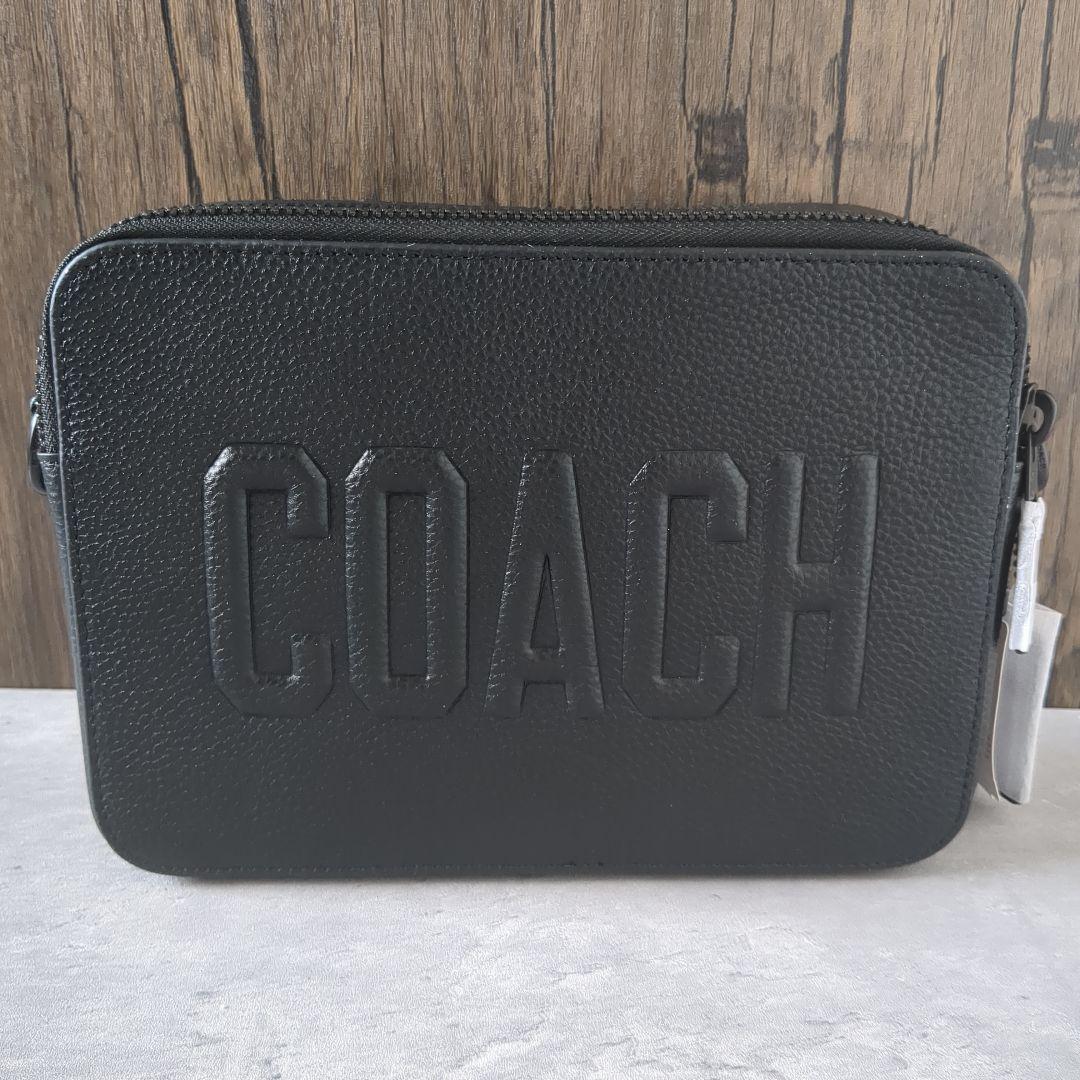 【新品】COACH　チャーター クロスボディ バッグ 24・コーチ グラフィック