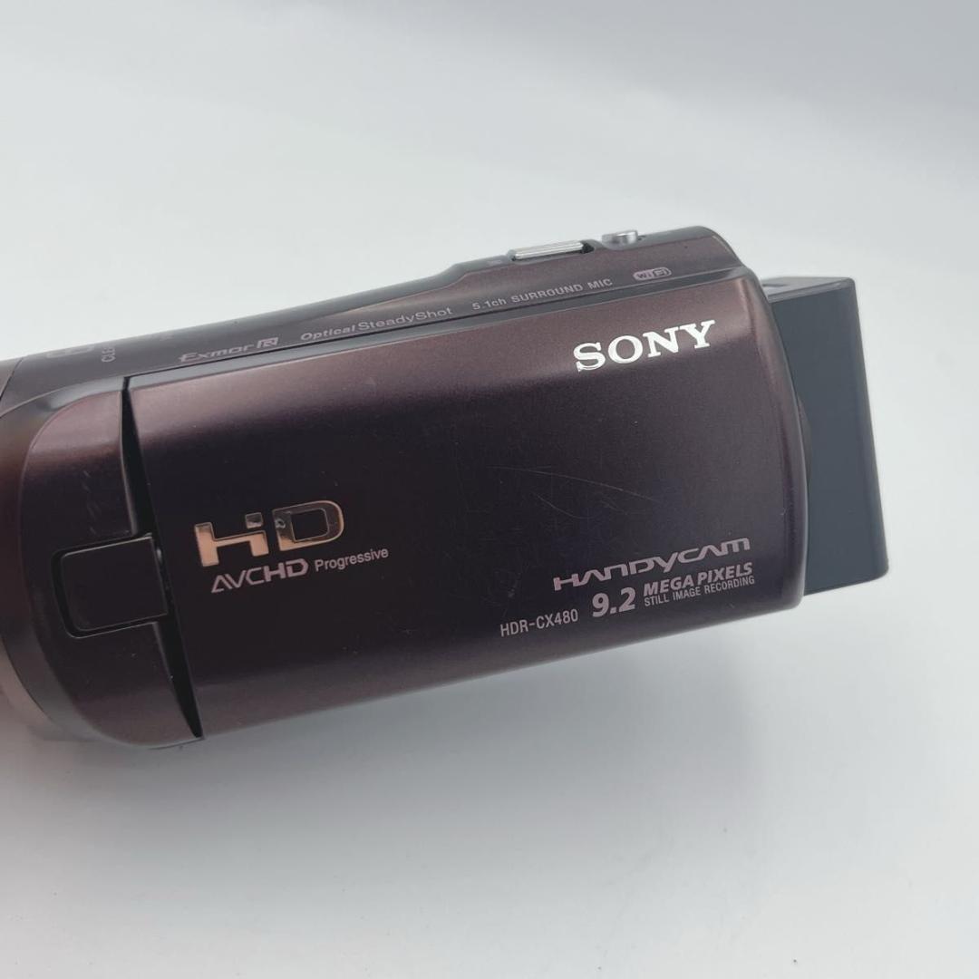 【動作品】SONY　HDR-CX480 デジタルビデオカメラ チャージャー付属