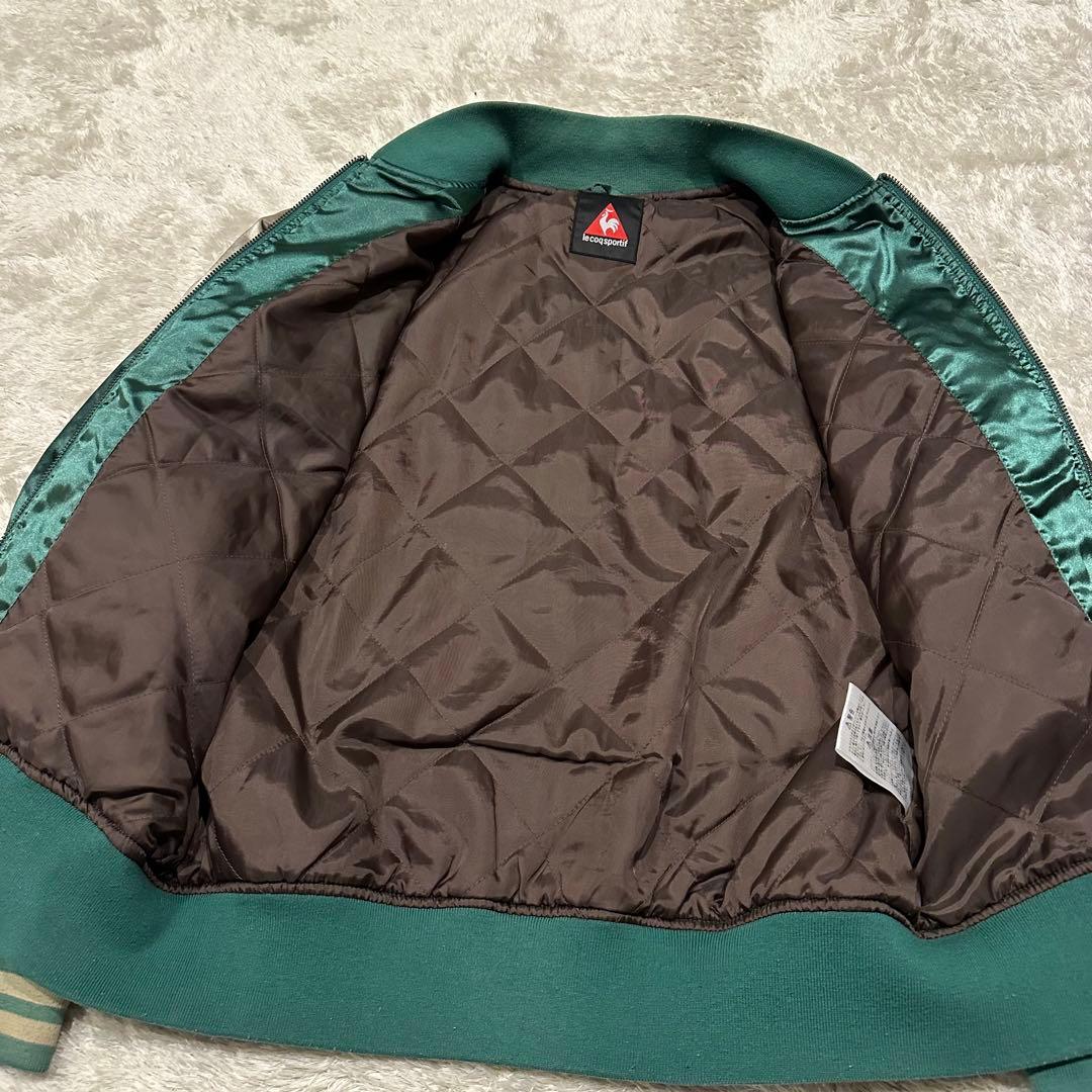 ルコック　スカジャン　ジャケット　スーベニア　メンズ　サイズM 刺繍　ロゴ