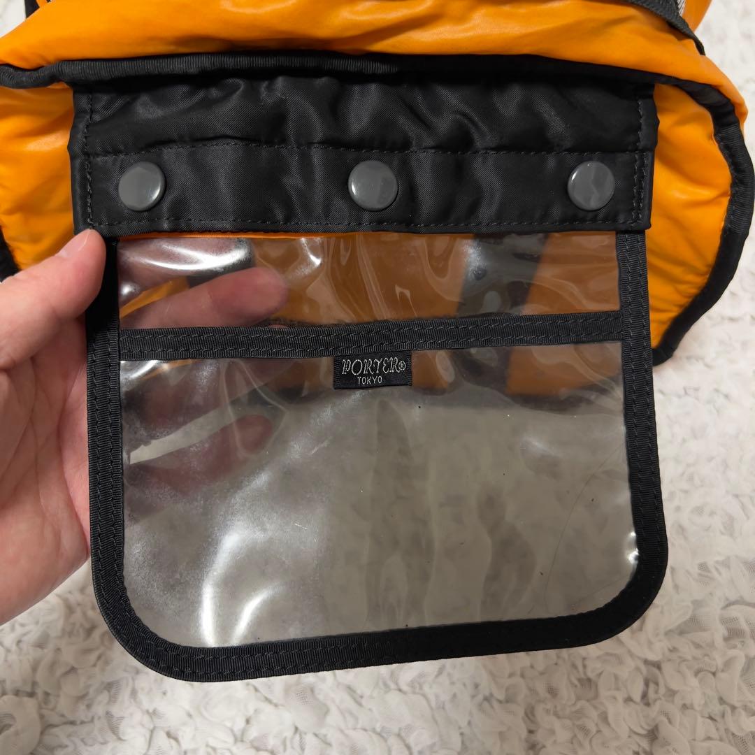 美品　ポーター　タンカー　ダッフルバッグ　ミニボストン　ブラック　ナイロン