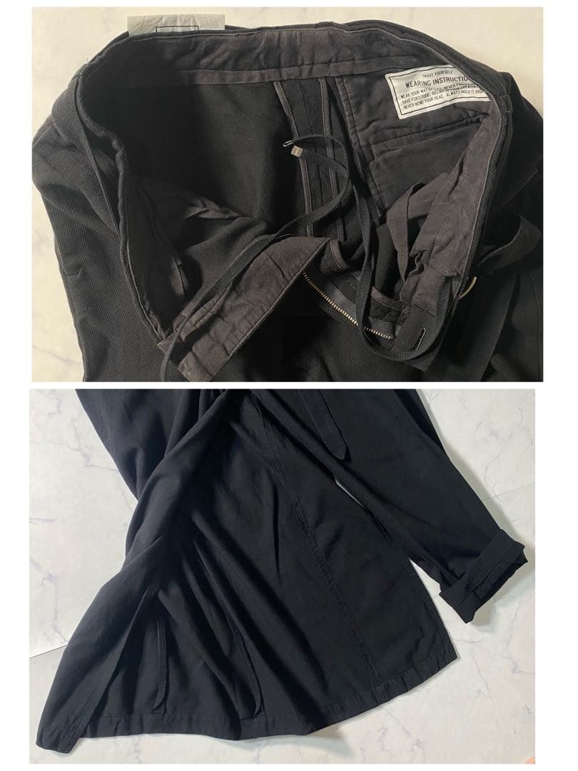 【美品】メゾンミハラヤスヒロ　ラップパンツ　18SS　BLANK MIRRORS