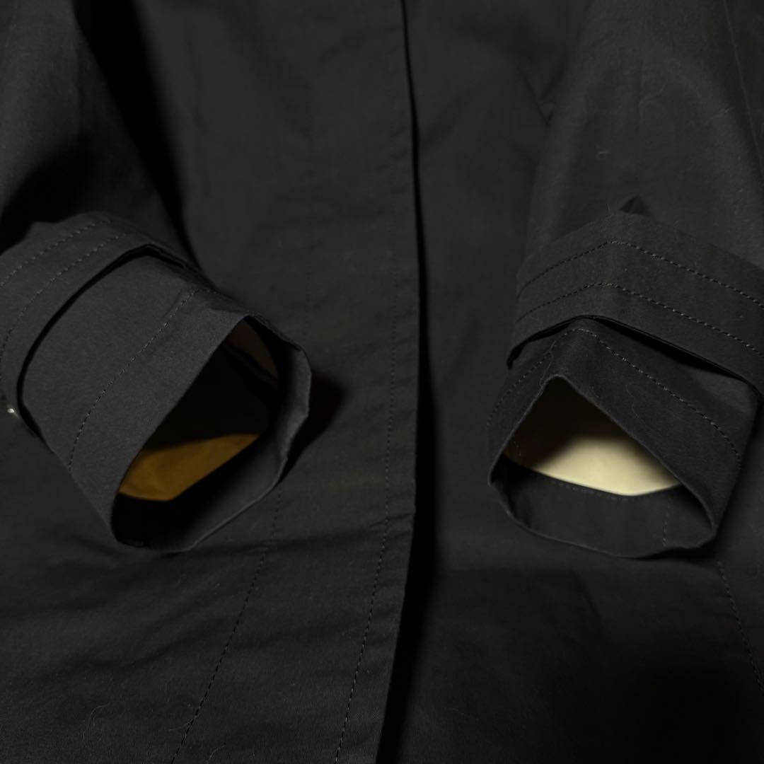 美品 マッキントッシュフィロソフィー ステンカラーコート ライナー 40 濃紺