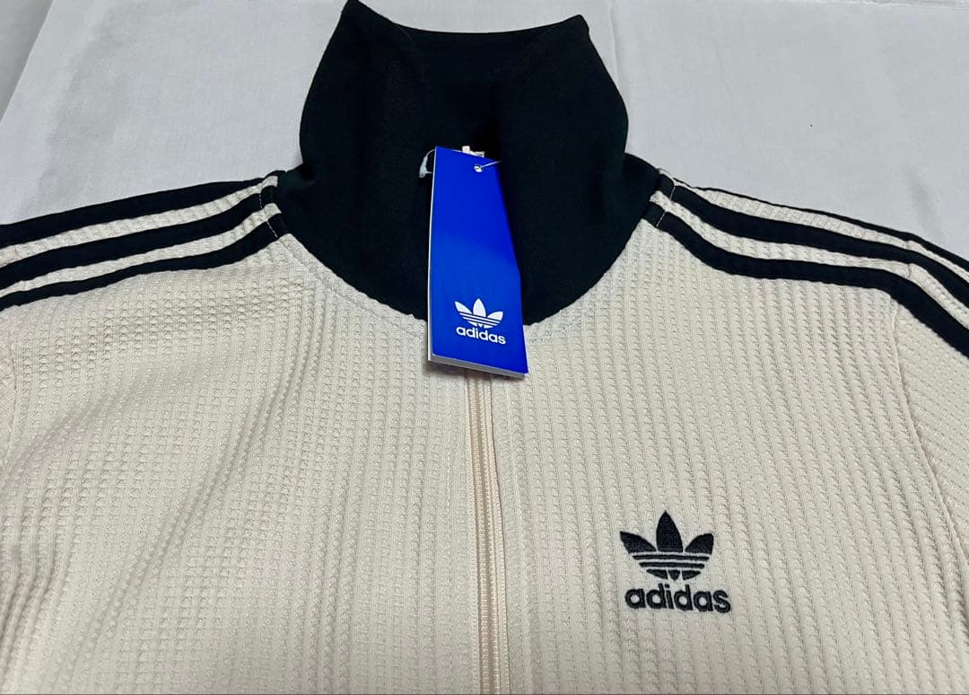 アディダス　アディカラー ワッフル クラシック トラックトップ　3XS ホワイト