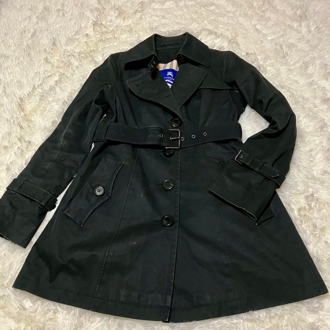 Burberry ブラック トレンチコート