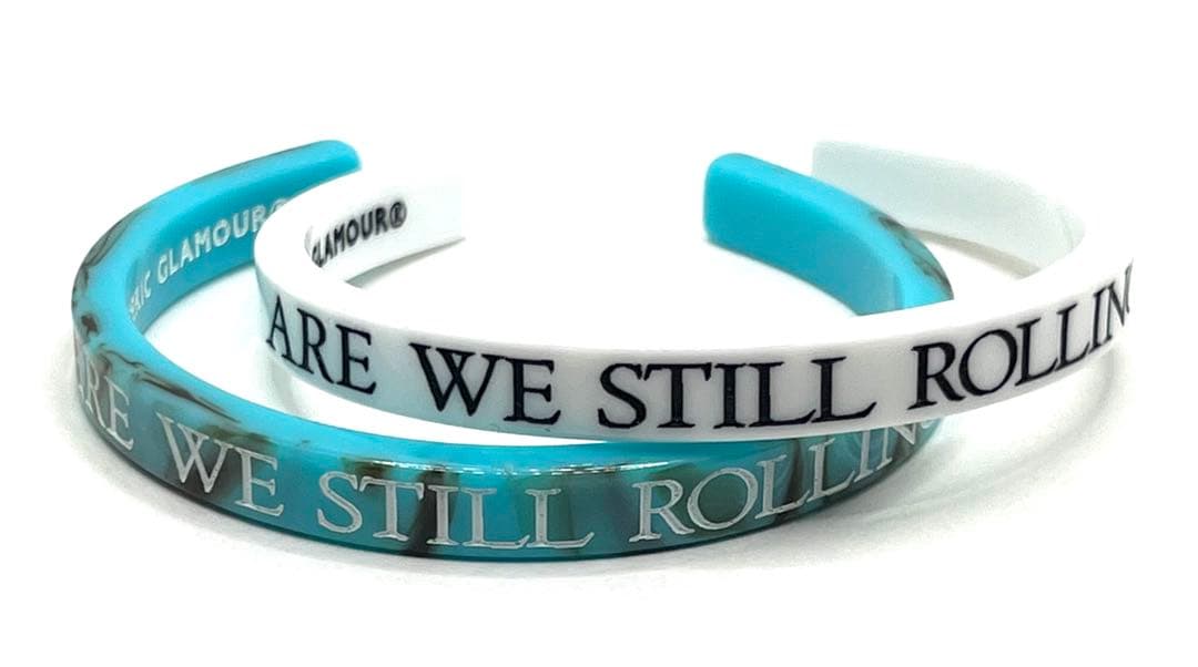 HYSTERIC GLAMOUR Message Bangle ×2