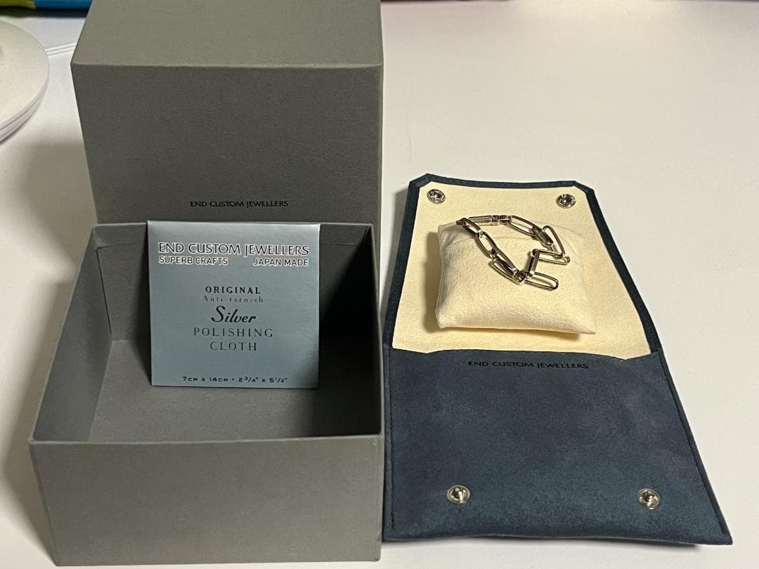 シルバー925ブレスレット エンドカスタムジュエラーズ 未使用品