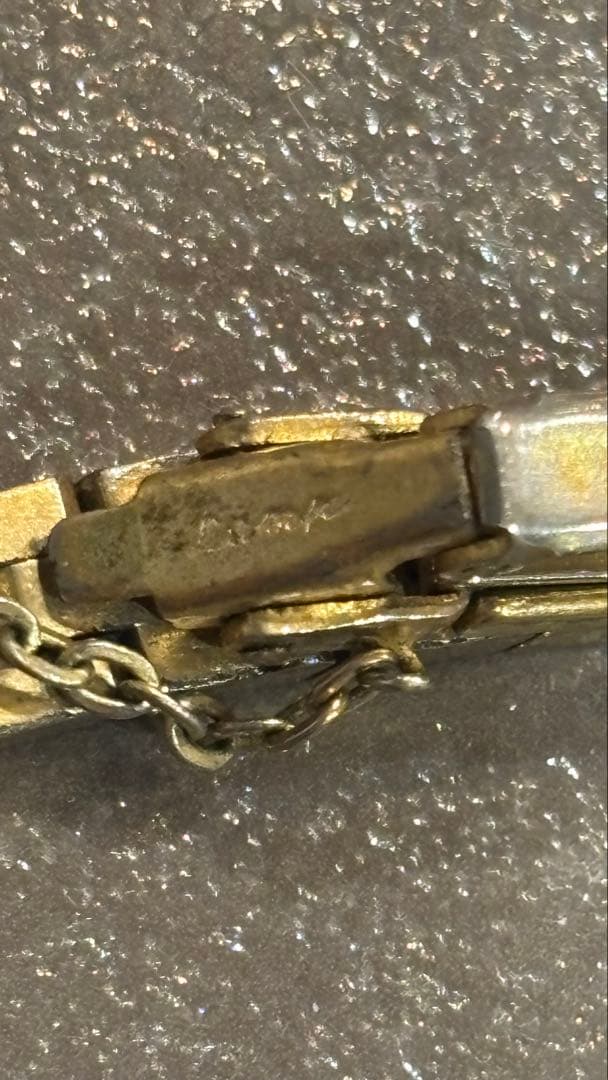 ゴ*ラ様 DEN-RO 18K 0.750 刻印 手巻き 17石 レディース