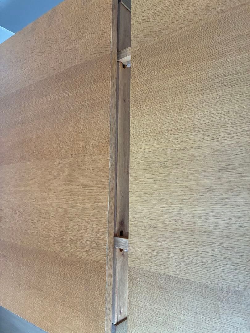 【お値下げ中！】無印良品 ダイニングテーブル 拡張可能