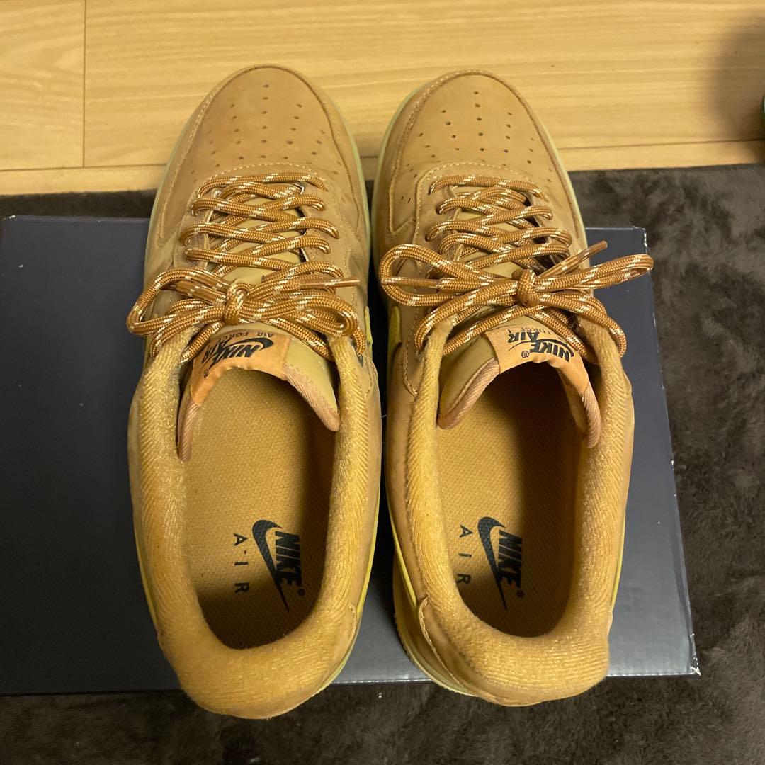 Nike Air Force 1 ブラウン スニーカー　ウィート　29.0