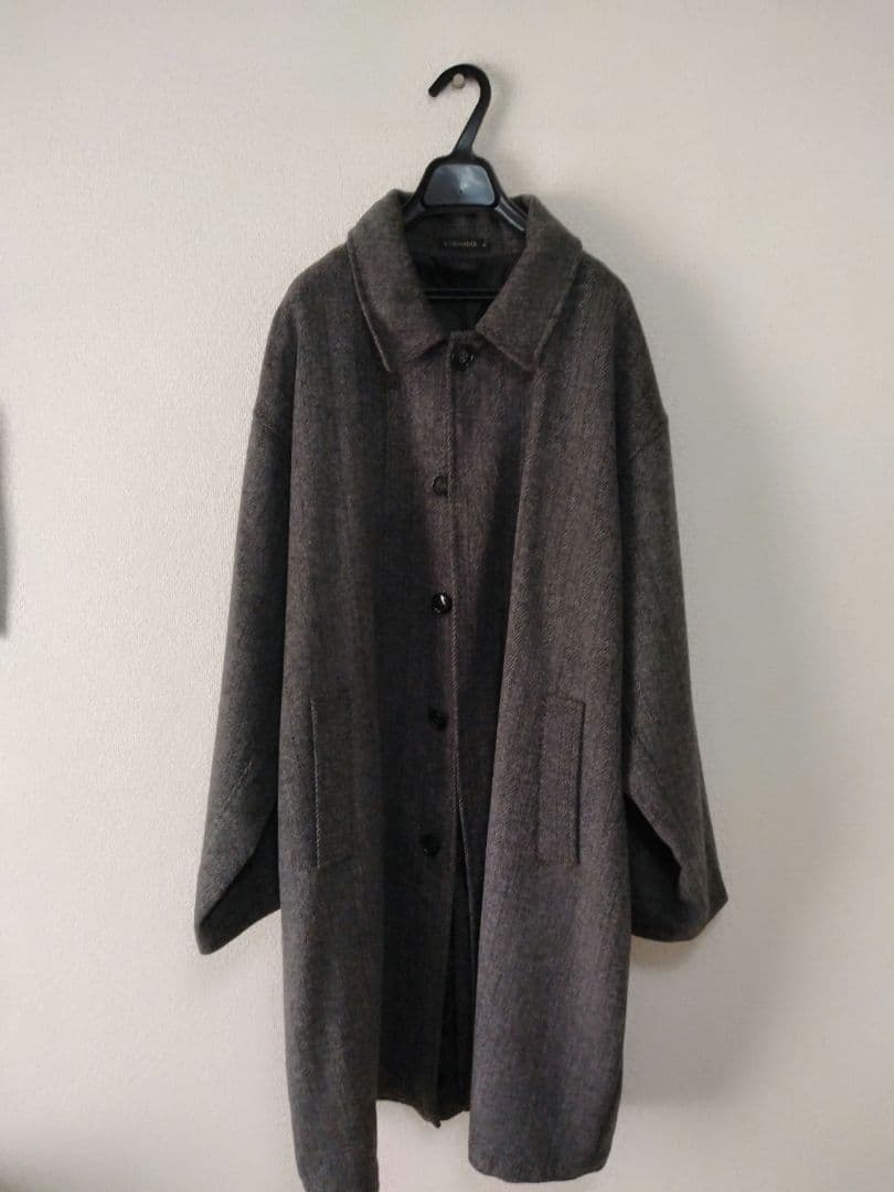 【極美品】U.S. BORDER バルマカーンコート（ステンカラーコート）