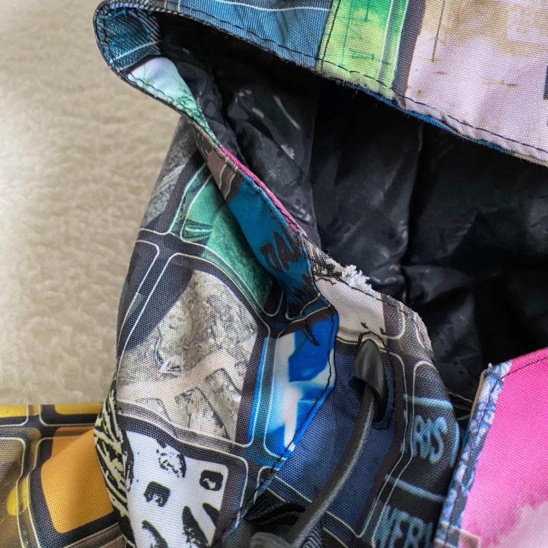 Oakley y2k スノーボードウェア　ジャケット　ピクセル　マルチカラー　M