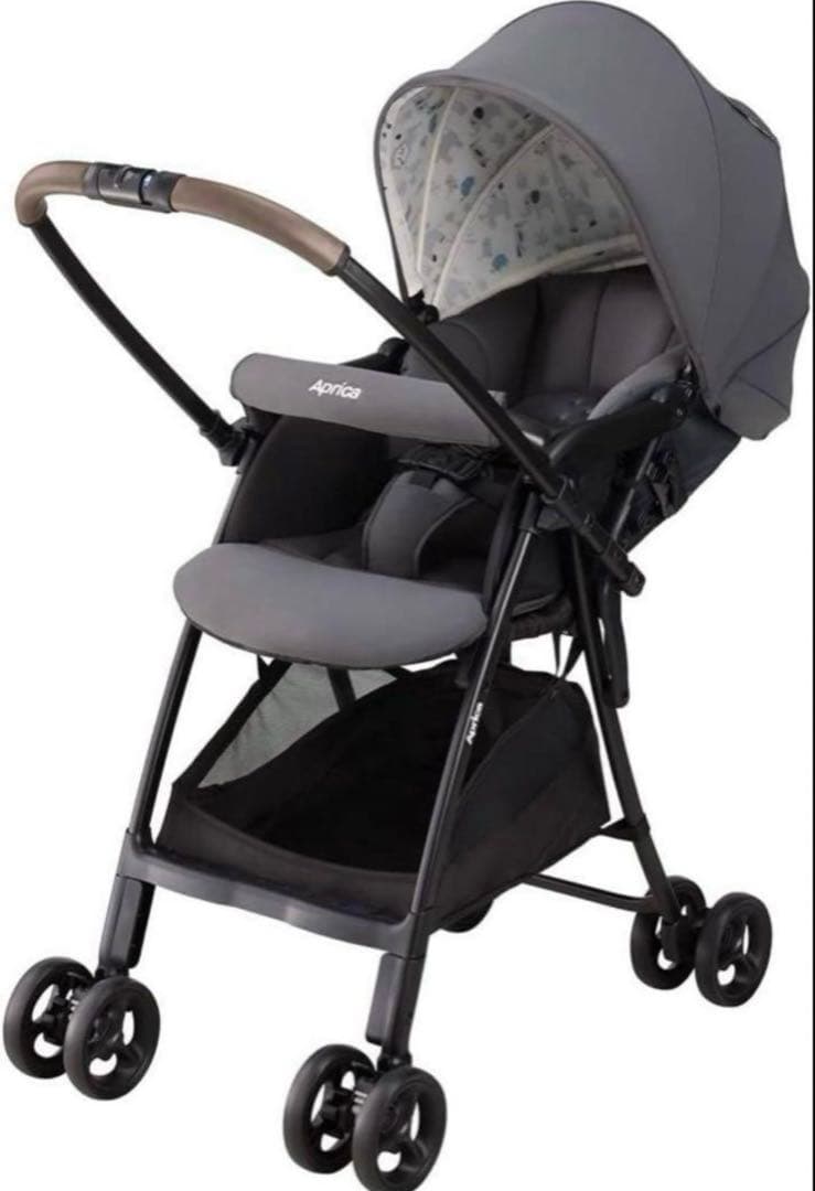 アップリカ カルーンエアー　A型ベビーカー ハイシート 超軽量 両対面　おまけ付