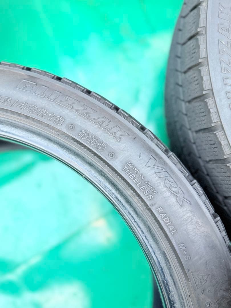 2019年製】245/40R18 ブリヂストン BRIDGESTONE本/日本製