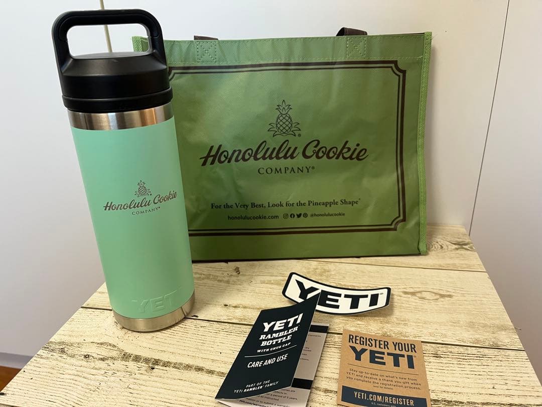 YETI ハンドル付きボトル ミントグリーン