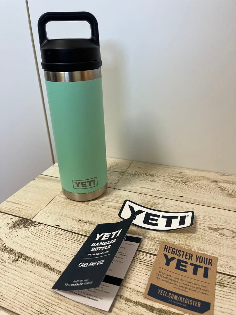 YETI ハンドル付きボトル ミントグリーン