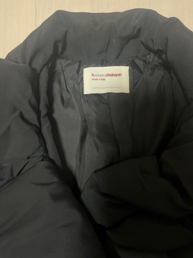 フセインチャラヤン　中綿ジャケットHussein Chalayan