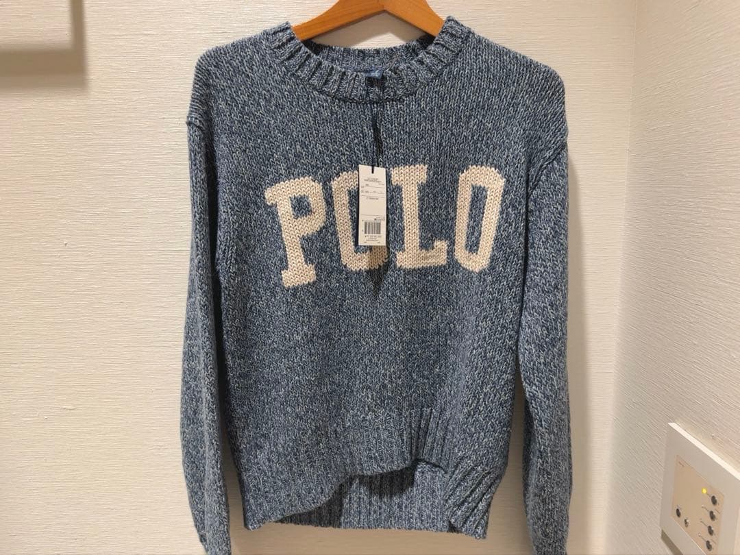 ¥47,300 ポロラルフローレン コットン セーター 新品未使用タグ付き