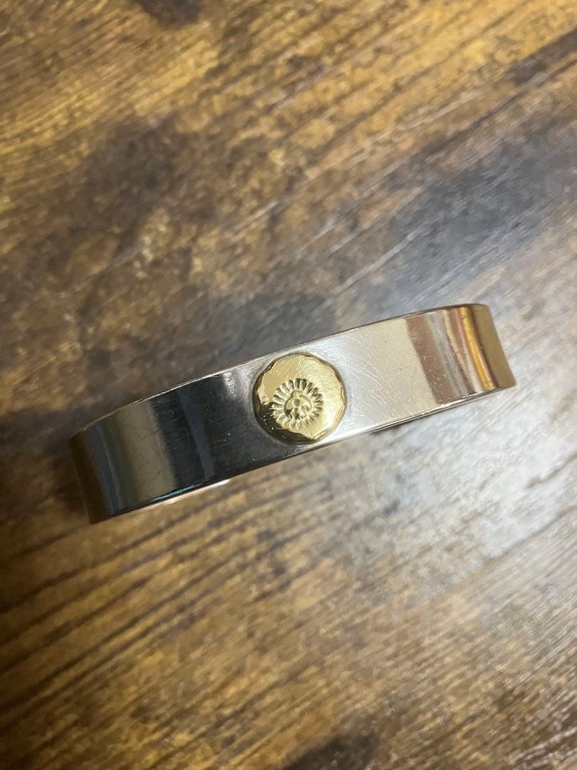 《美品》WINGROCK ウイングロック　k18ポイント付き ブレス　バングル