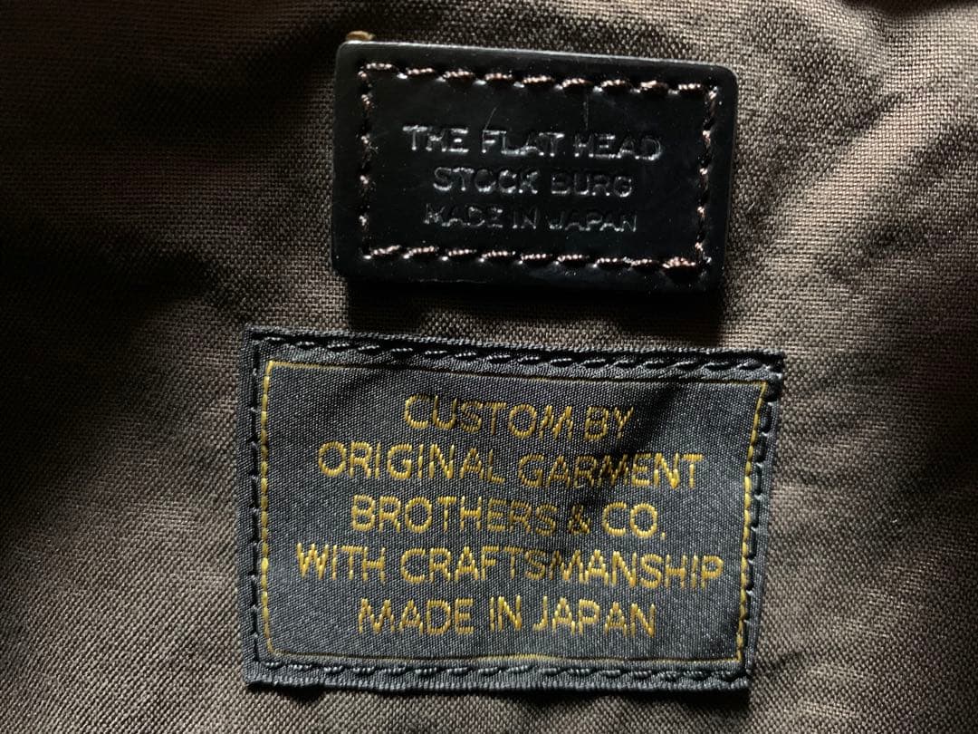 ORIGINAL GARMENT BROTHERS OG-6 馬革　新品