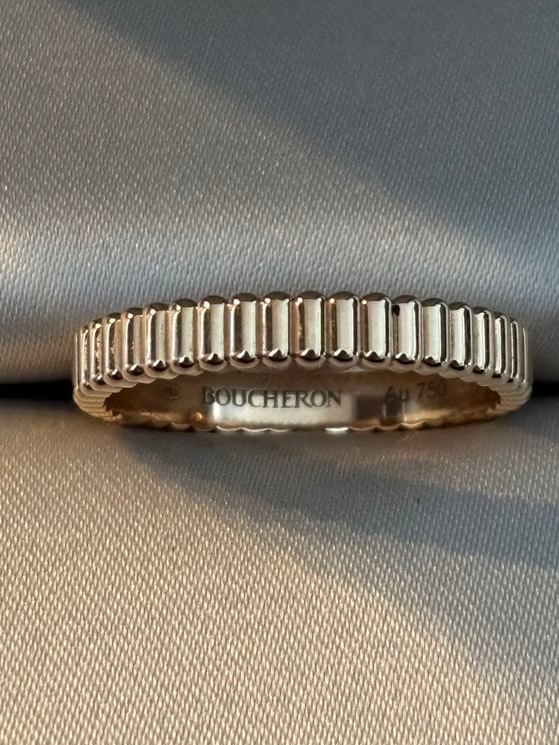 【極美品】ブシュロン キャトル グログラン リング PG #53 保証書•箱
