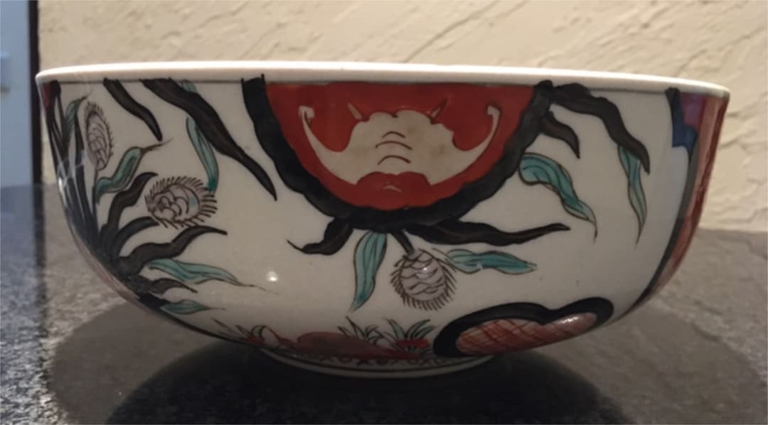古伊万里　　富貴長春