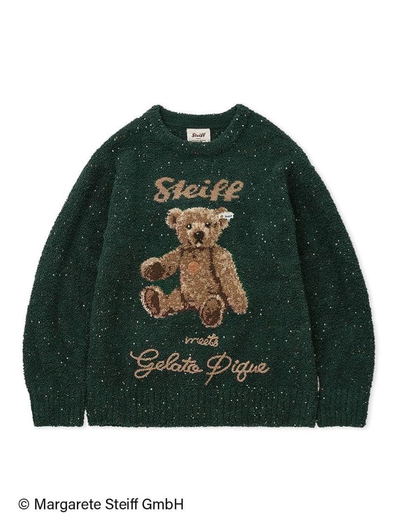 【Steiff】パウダーネップジャガードプルオーバー ロングパンツセット