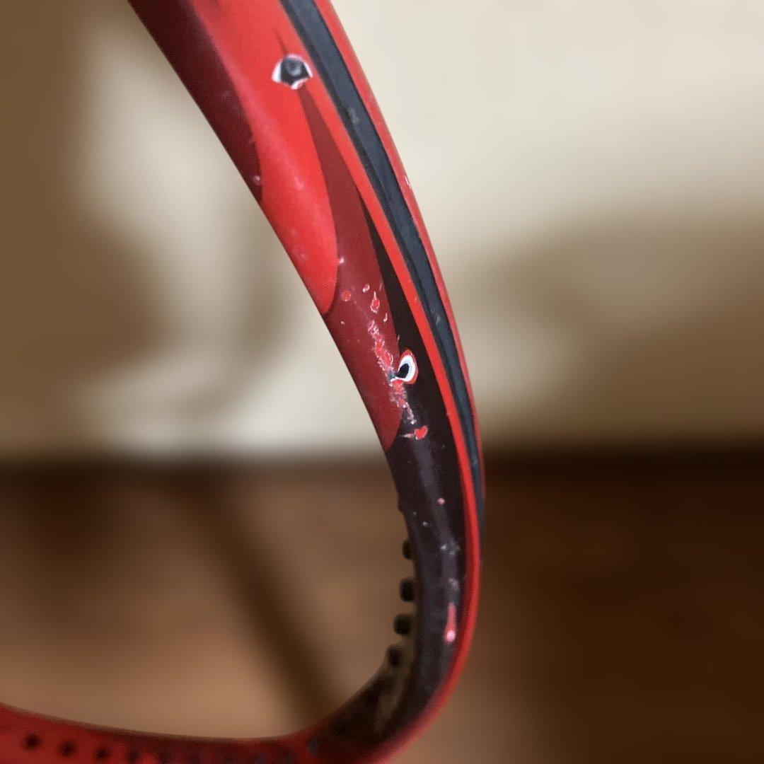 YONEX VCORE 98 テニスラケット レッド グリップサイズ3