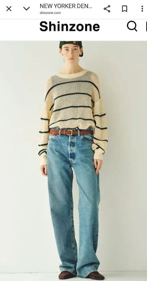 Shinzone NEW YORKER DENIM　36