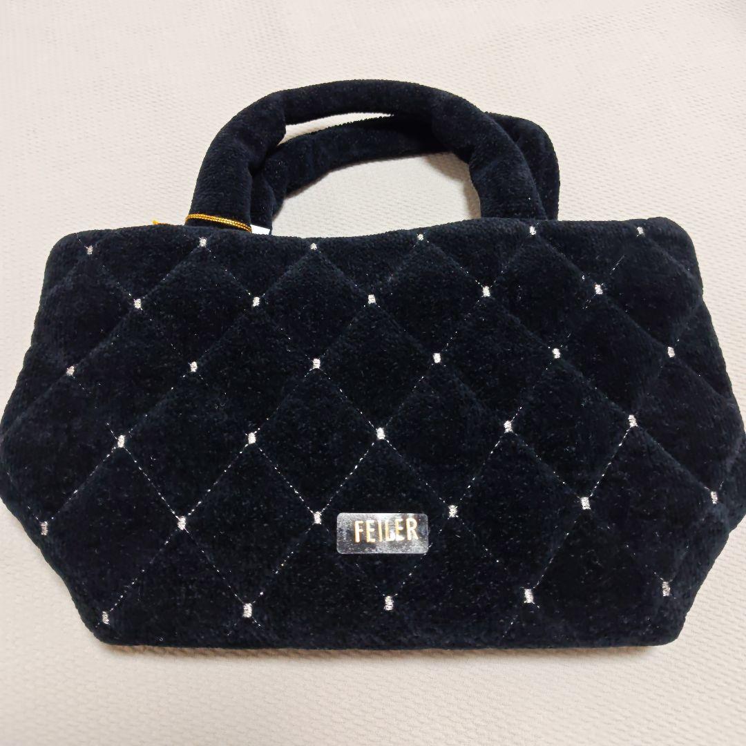 【完売品】フェイラー ユニ トートバッグ ブラック