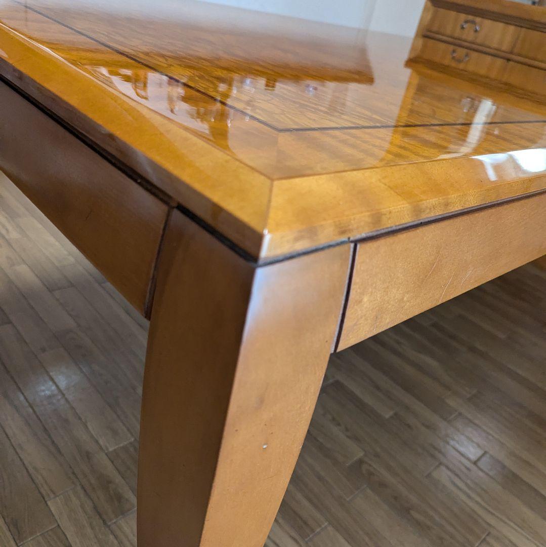 おーちゃん様　カリモク　ドマー二　オーブ　ダイニングテーブル