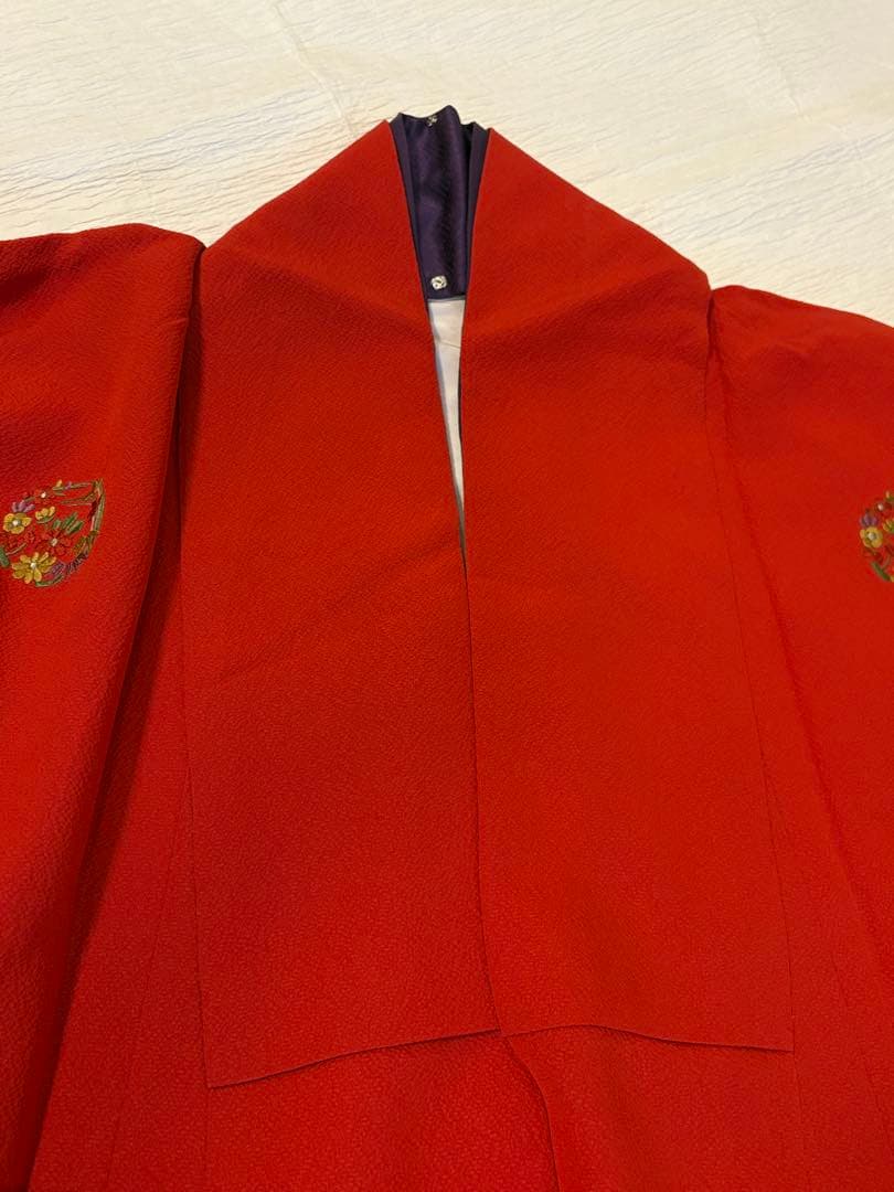 saki様 振袖のみ　赤 刺繍 sMH2511051