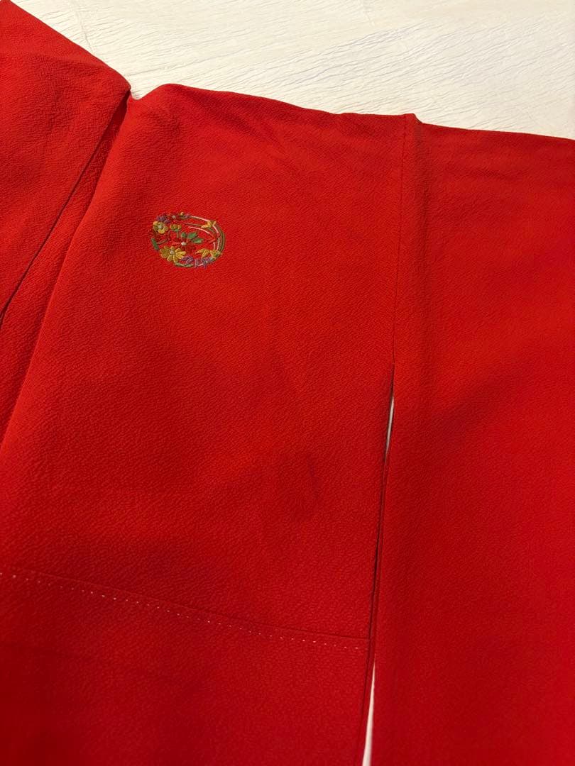 saki様 振袖のみ　赤 刺繍 sMH2511051