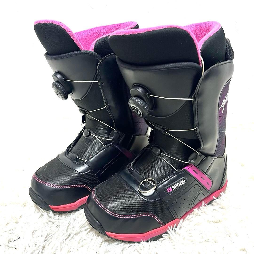SPOON スノーボードブーツ　24.5〜25.0 ダイヤル　BOA レディース