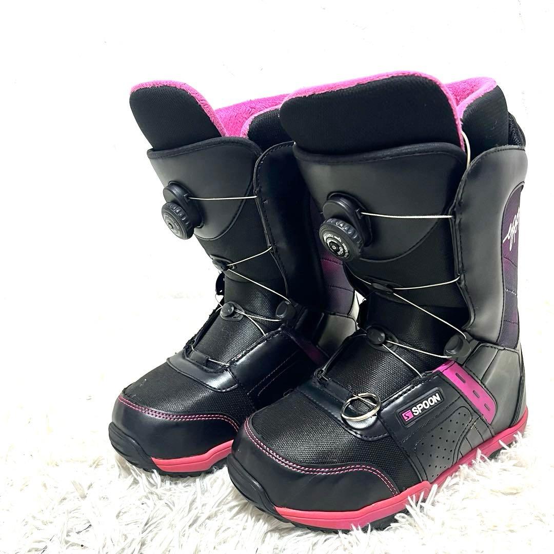 SPOON スノーボードブーツ　24.5〜25.0 ダイヤル　BOA レディース