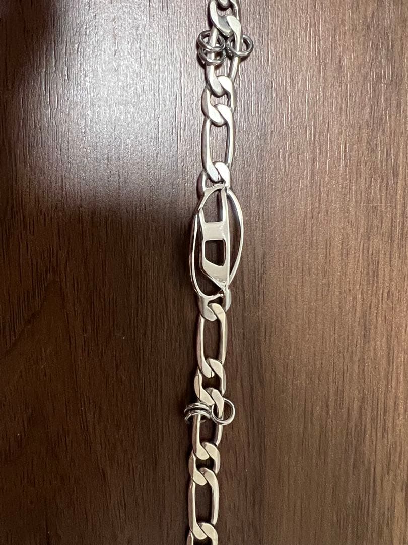 〜*〜様 DIESEL DX159900DJW シルバーブレスレット