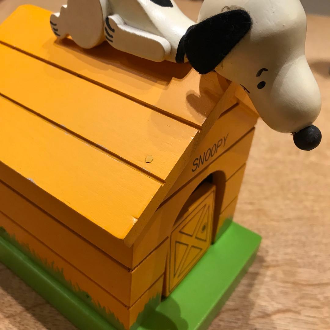 schmid社　1971年　ビンテージ　スヌーピーオルゴール DOG HOUSE