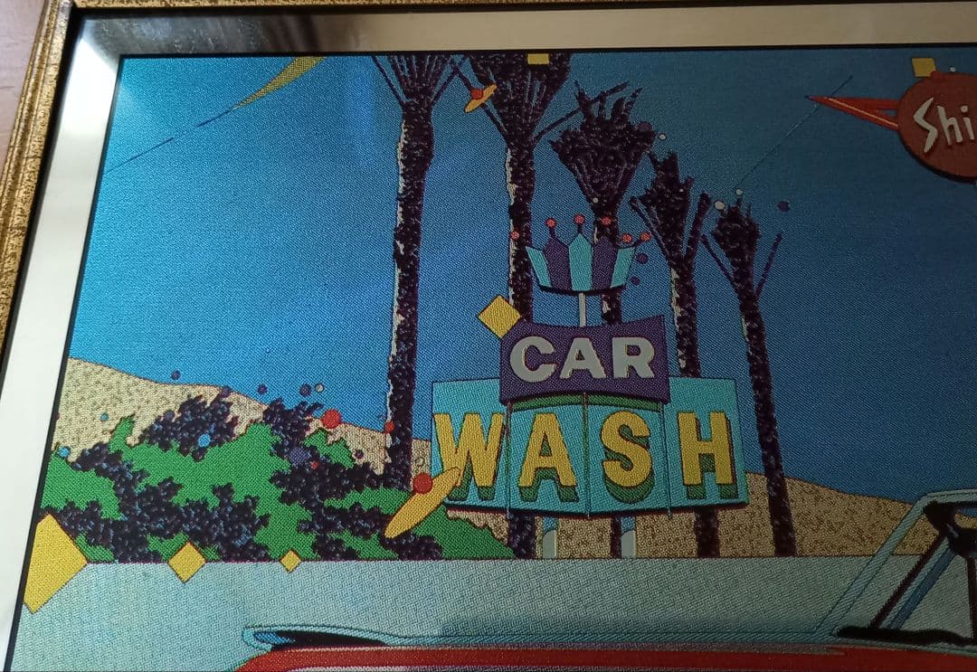 鈴木英人 American portrait パブミラー 壁掛け レトロ